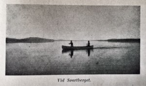 Svartberget, foto uit Elsa Widebloms boek